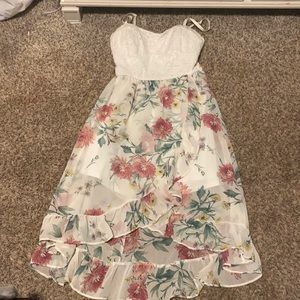 floral-white dress